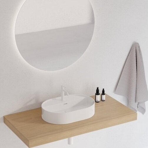 Керамический умывальник Ceramic O Slim Shelf 2