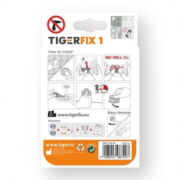 Klijai aksesuarams TigerFix1 1