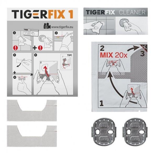 Klijai aksesuarams TigerFix1 2