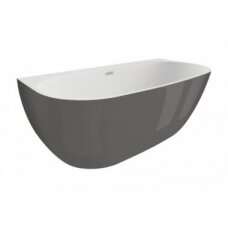Отдельностоящая ванна Polimat RISA 160x80, графит