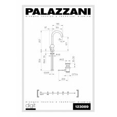 Смеситель для умывальника Palazzani Idrotech 2