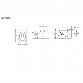 Villeroy&boch Subway 2.0 подвесной унитаз с Soft-Close сиденьем Villeroy & Boch