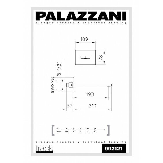 Излив для ванны Young Palazzani 1